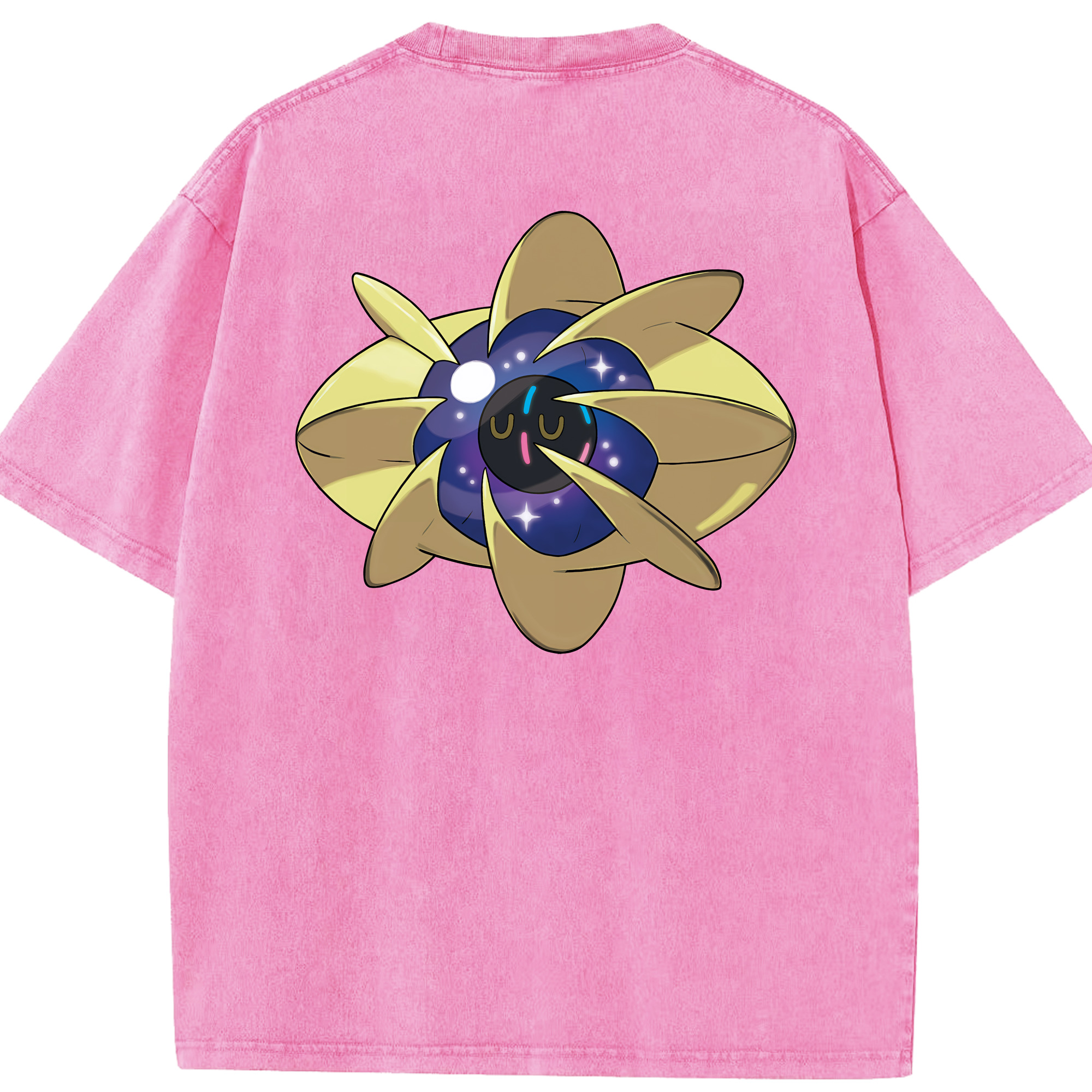 （画像用） ポケットモンスター Pokémon 綿100% ヴィンテージ風 半袖Tシャツ（背面プリント）